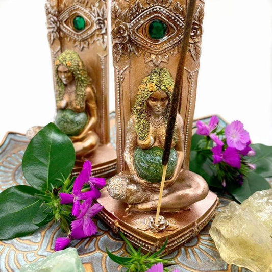 Mother Earth Incense Holder