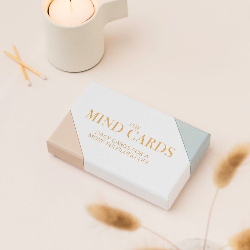 LSW Mind Cards - Daily Mindfulness and Self Care Prompts