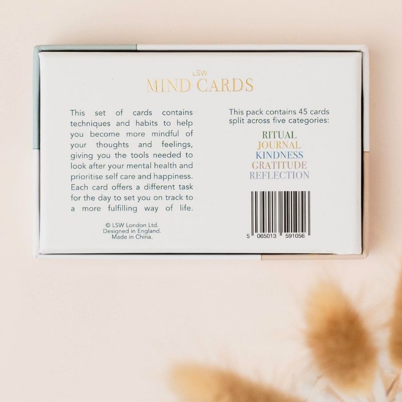 LSW Mind Cards - Daily Mindfulness and Self Care Prompts