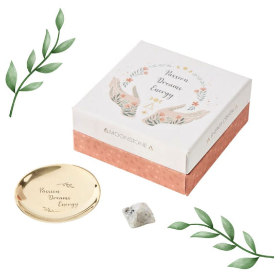 Empowering Energy Boxed Crystal Gift Set - Moonstone