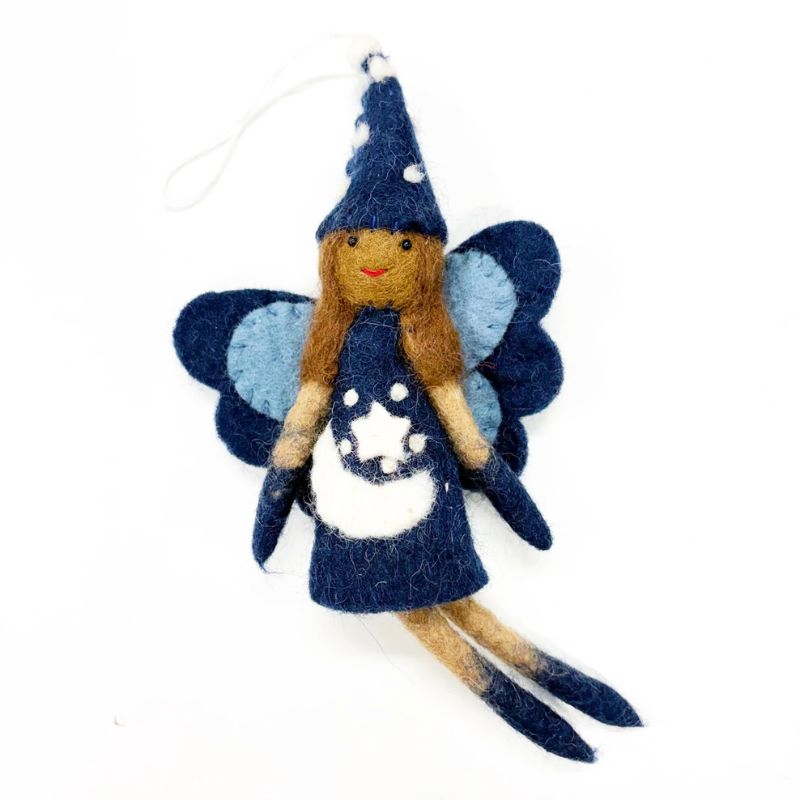 Moon Dance Felt Fairy - Hanging