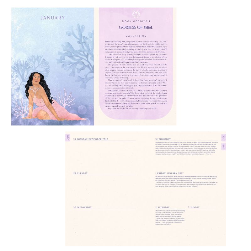 2027 Moon Goddess Diary - Southern Hemisphere