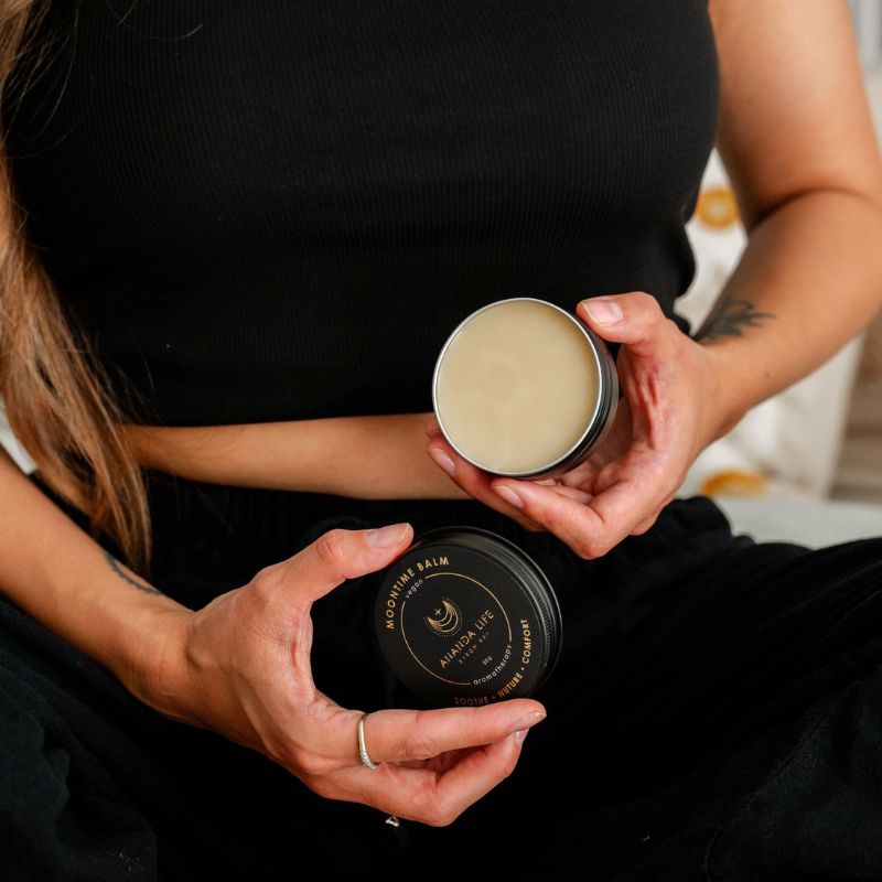 Ananda Life Vegan Aromatherapy Moon Time Balm