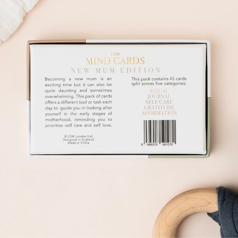 LSW Mind Cards - Self Care Gift for New Mums