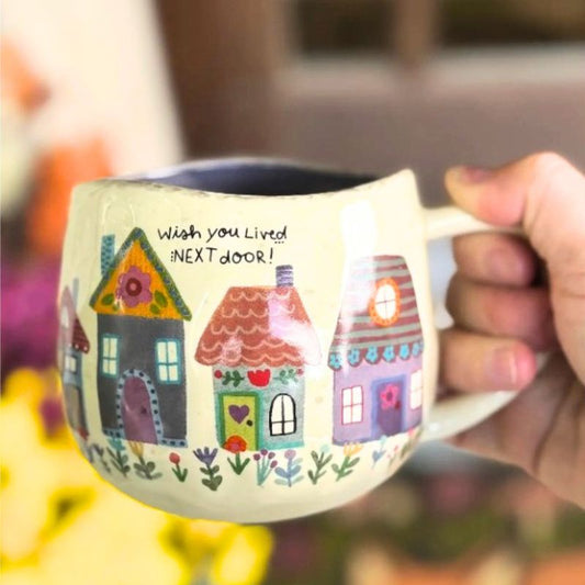 Artisan Mug - Wish You Lived Next Door