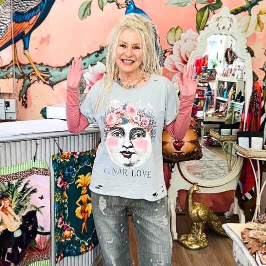 Lunar Love Soft Journey Tee by Jaded Gypsy