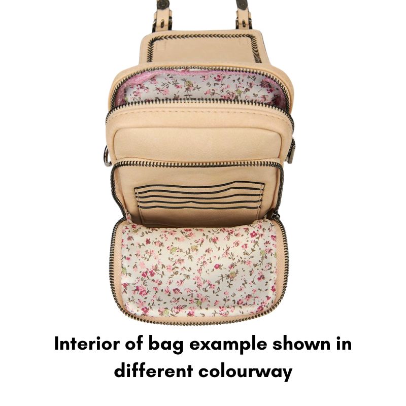 Islander UK Pink and Green Tartan Crossbody Bag