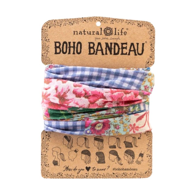 Bohemian Bandeau in Pink Vintage