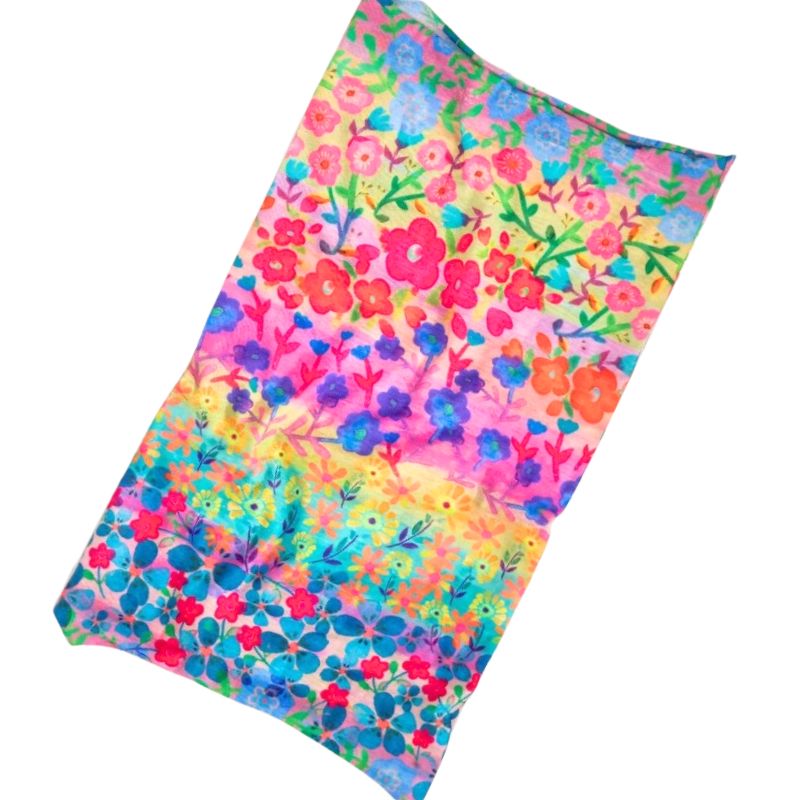 Bohemian Bandeau in Rainbow Floral
