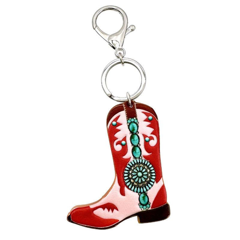 Cowgirl Key Chain