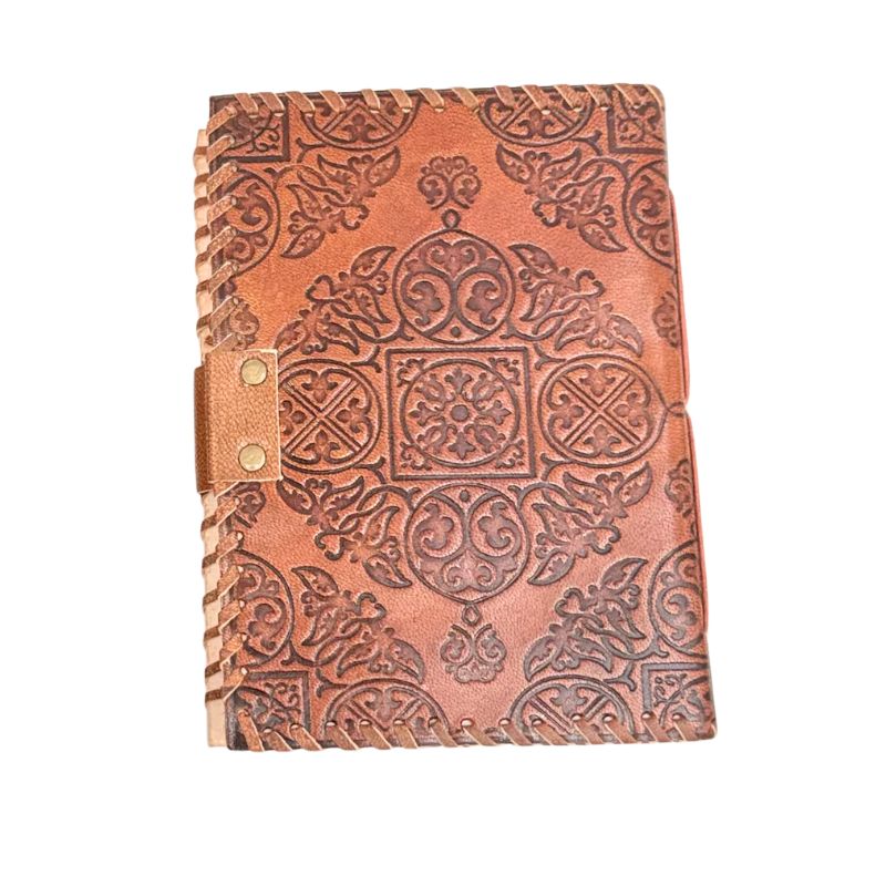 Black Onyx Reindeer Leather Journal