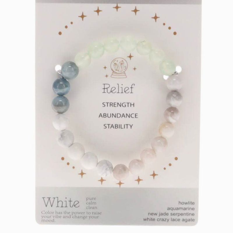 Crystal Bracelet for Relief