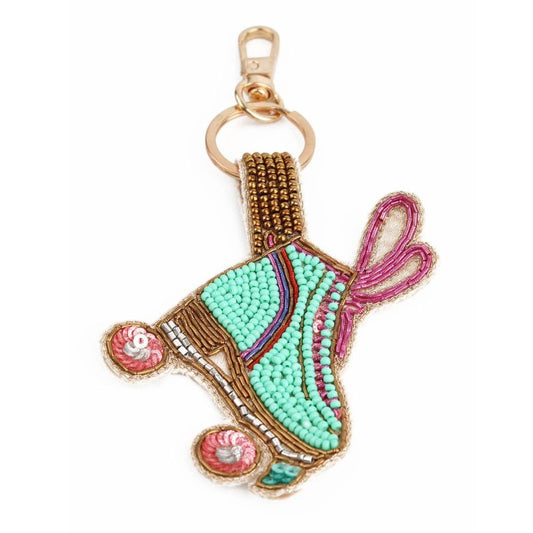 My Doris Beaded Roller Skate Keyring/Bag Charm