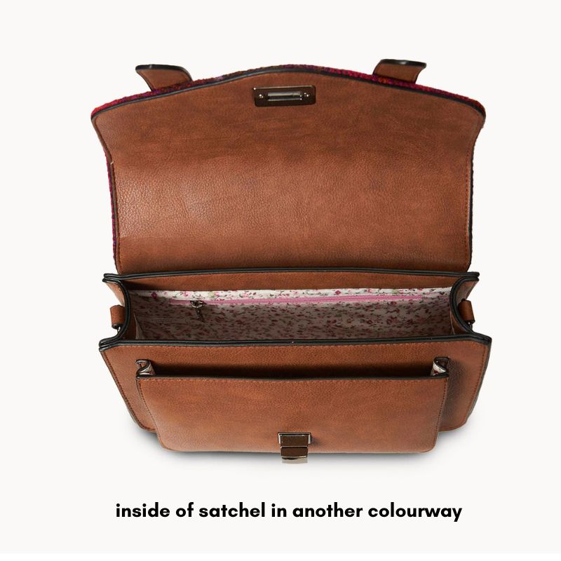 Islander UK Medium Satchel in Royal Stewart