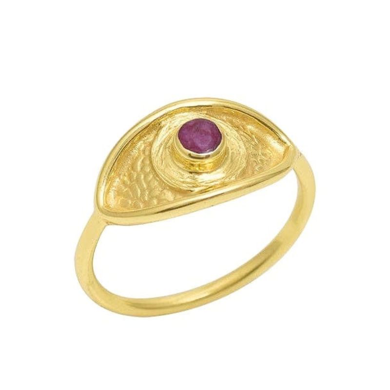 Ruby Eye Ring