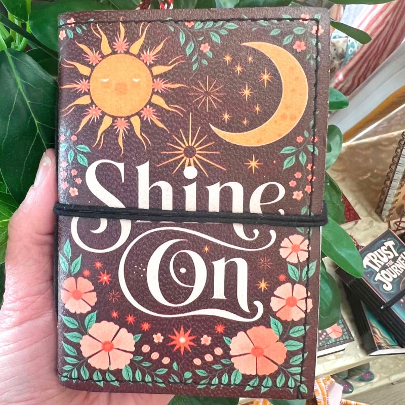Inspire Me Little Leather Journal - Shine On
