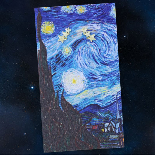 Starry Night Fine Art Earrings
