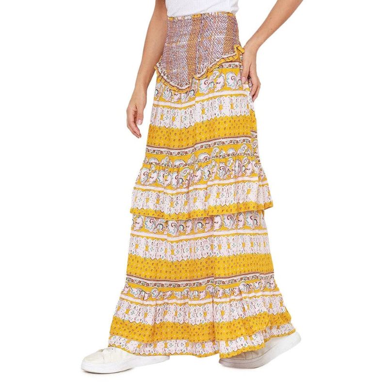 Smocked Waist Sunshine Skirt
