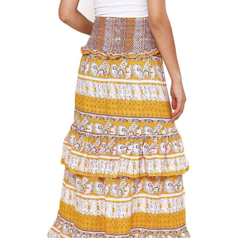 Smocked Waist Sunshine Skirt