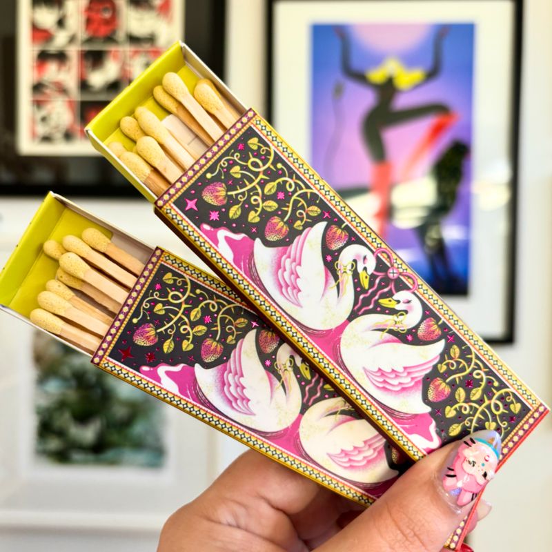 Meltdown Studio - Swan Song Decorative Long Matches