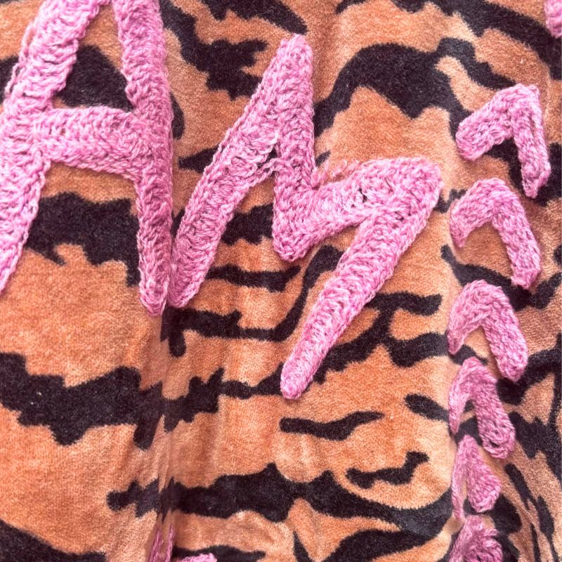Dream Weaver Velvet Lilac Tiger Jacket