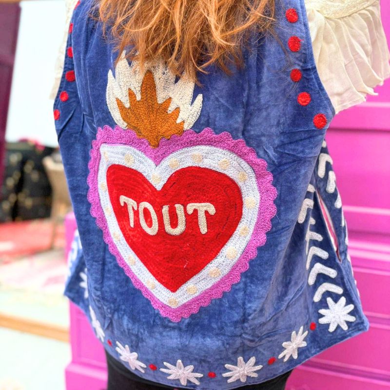 Tout Velvet Vest - Love Is Always and Forever