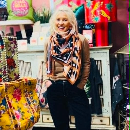 The Love Leopard Scarf by ToutVintage