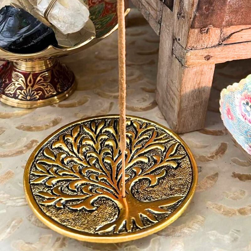 Tree of Life Incense Burner