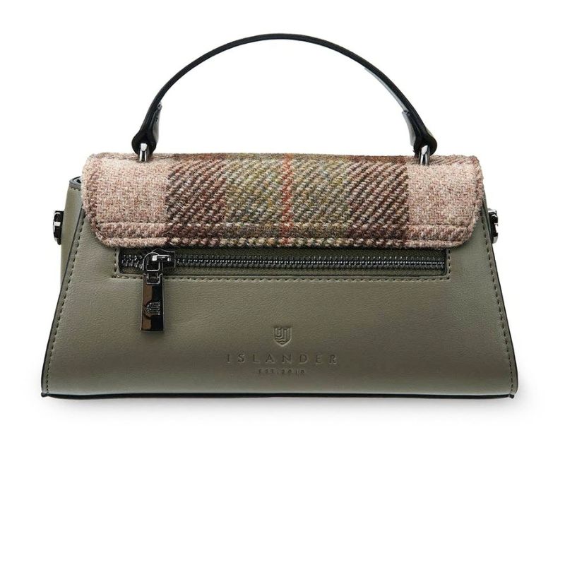 Islander UK Victoria Satchel in Earth Tartan