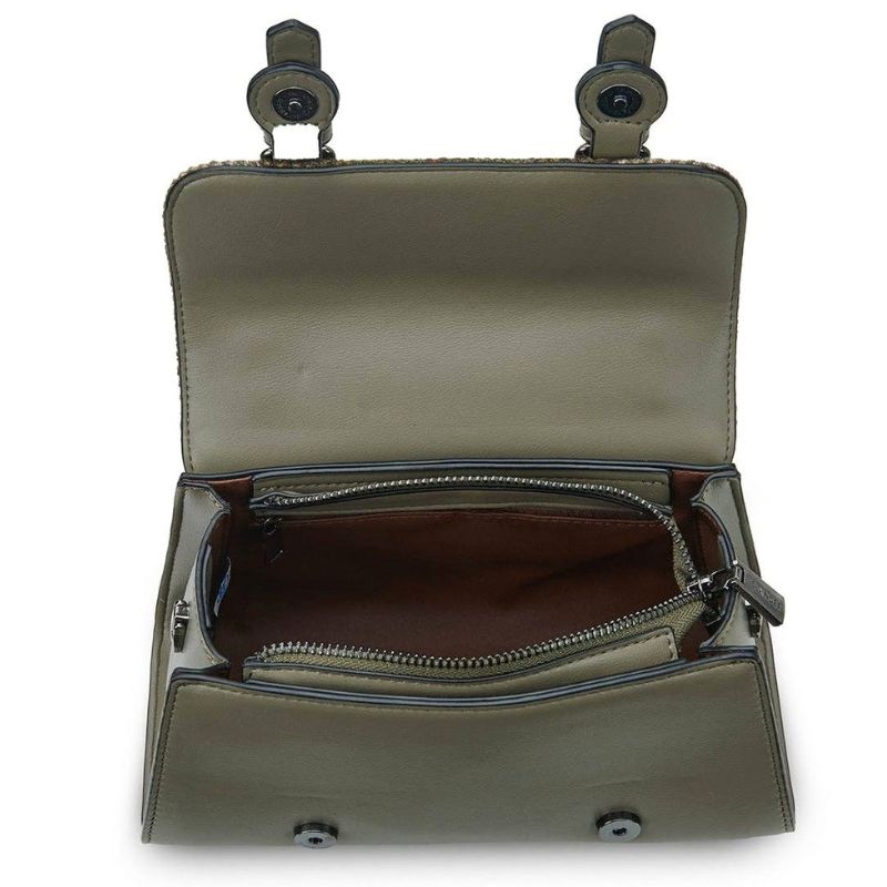 Islander UK Victoria Satchel in Earth Tartan