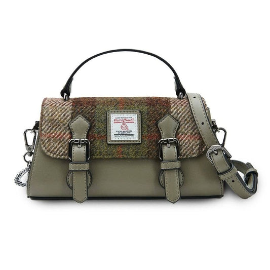 Islander UK Victoria Satchel in Earth Tartan