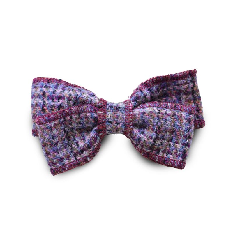 Islander UK Hair Clip - Violet Dogtooth