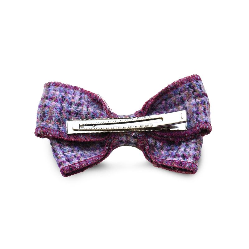 Islander UK Hair Clip - Violet Dogtooth