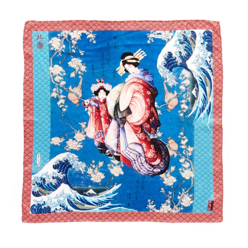 The Great Wave Scarf by Dub & Drino