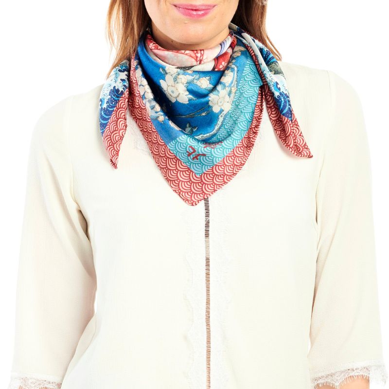 The Great Wave Scarf by Dub & Drino