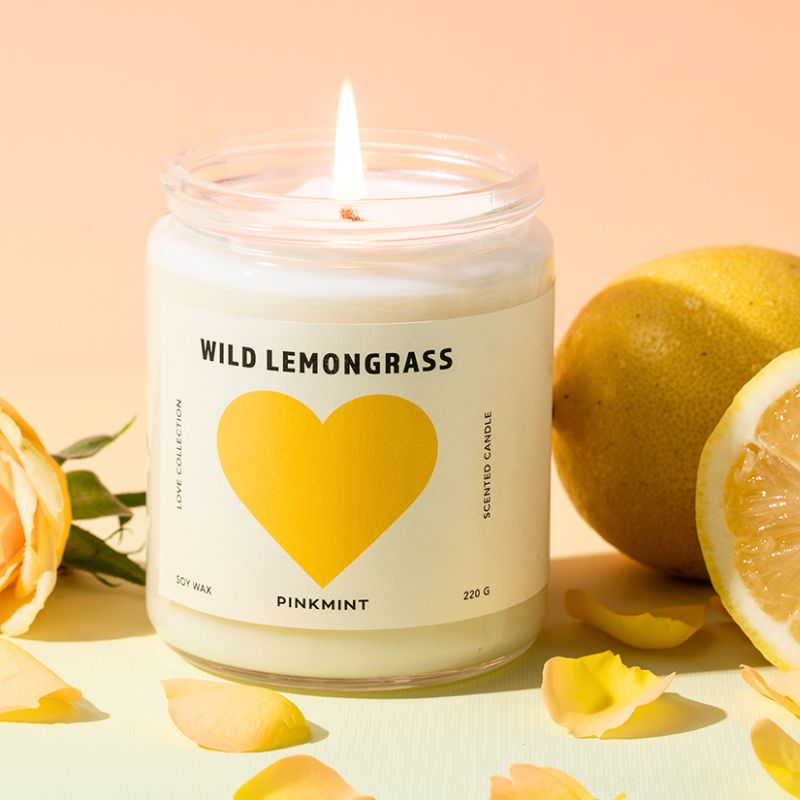 Wild Lemongrass Soy Candle