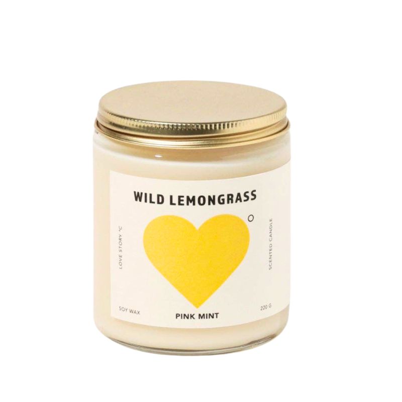 Wild Lemongrass Soy Candle