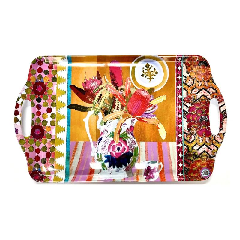 Anna Chandler Melamine Tray - Wildflower