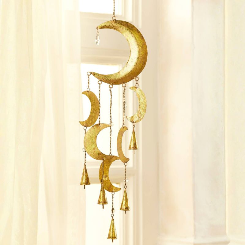 Crescent Moon Windchime
