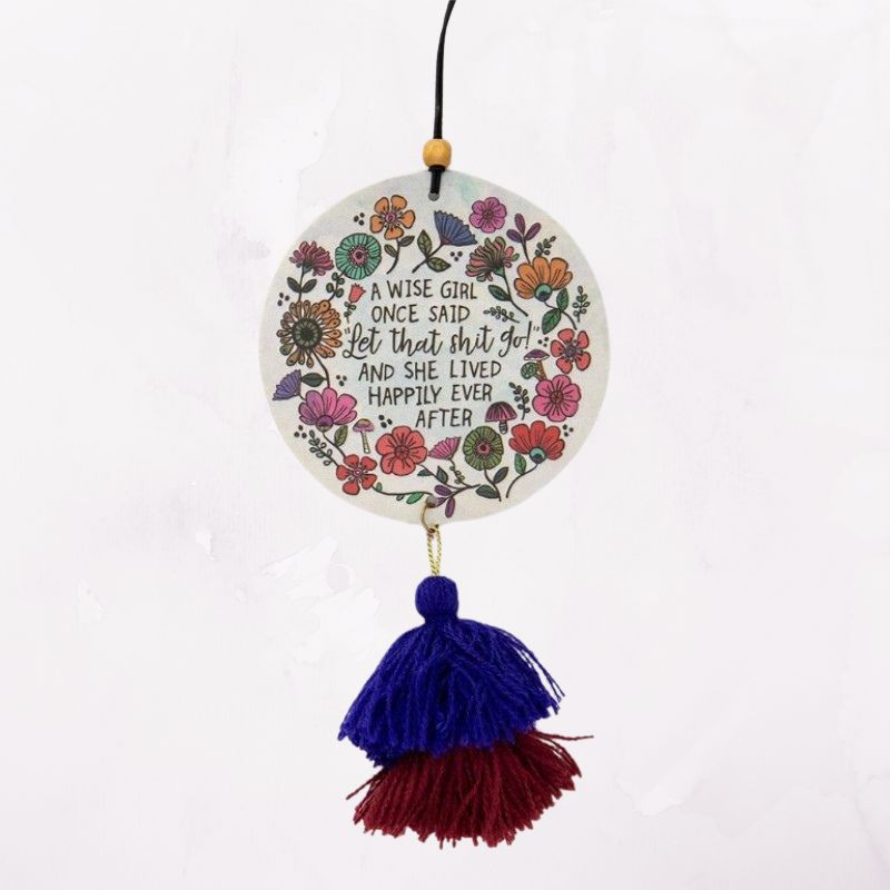 Car Air Freshener - A Wise Girl