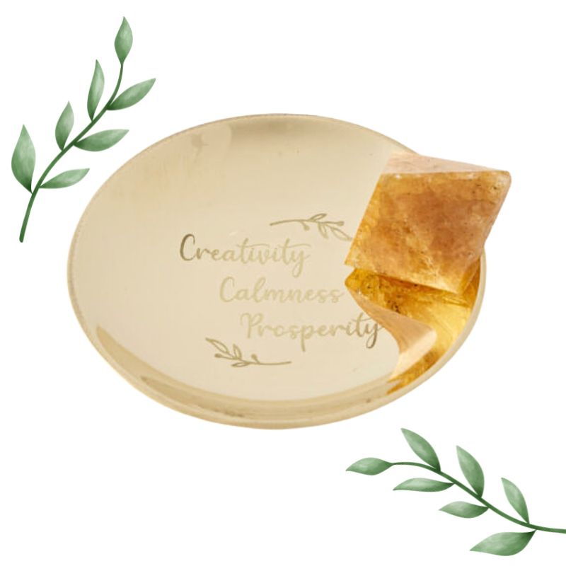 Empowering Energy Boxed Crystal Gift Set - Yellow Aventurine