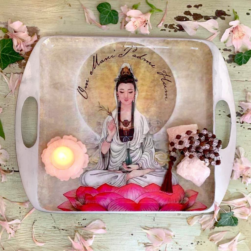 Kuan Yin Oracle Tray